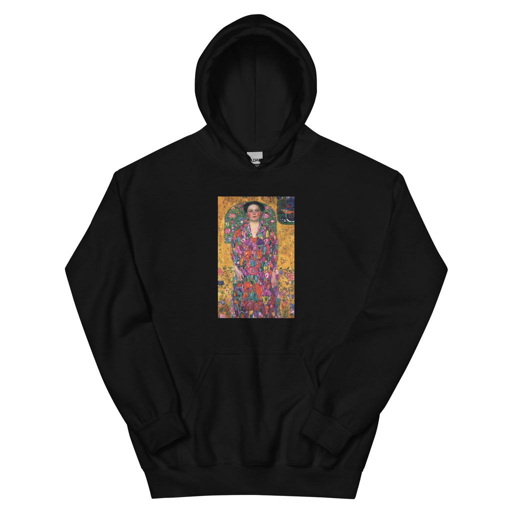 Black Hoodie Gustav Klimt Portrait Of Eugenia Primavesi Famous Painting Essential