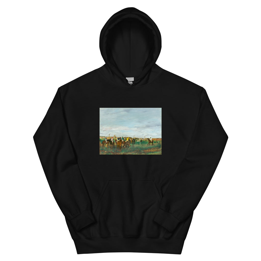 Black Hoodie The Races Essential