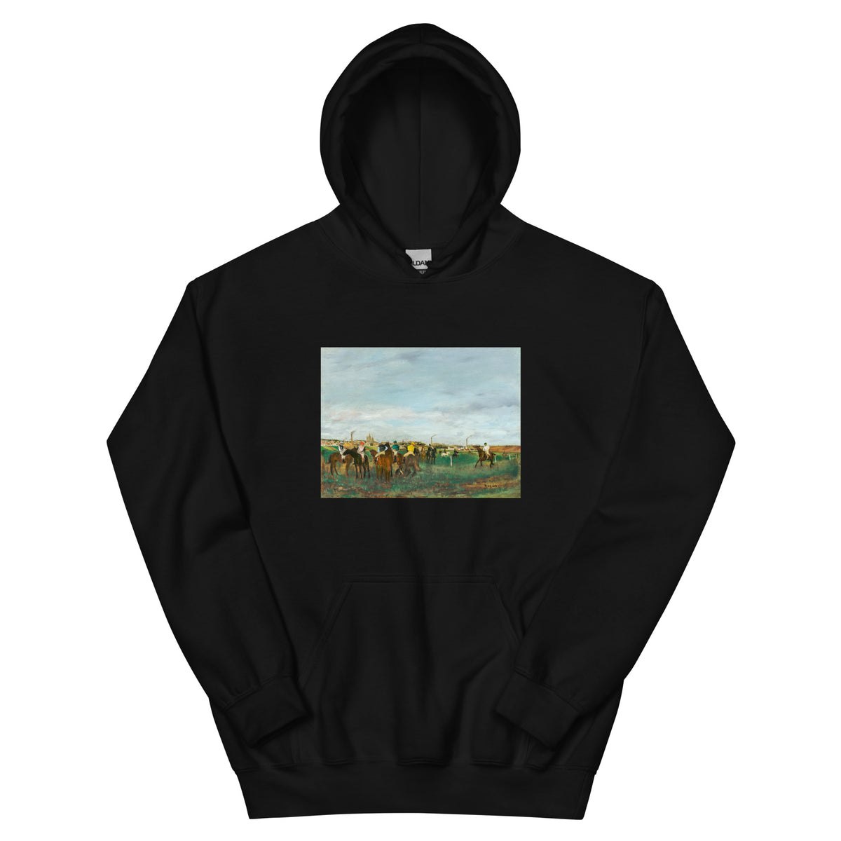 Black Hoodie The Races Essential