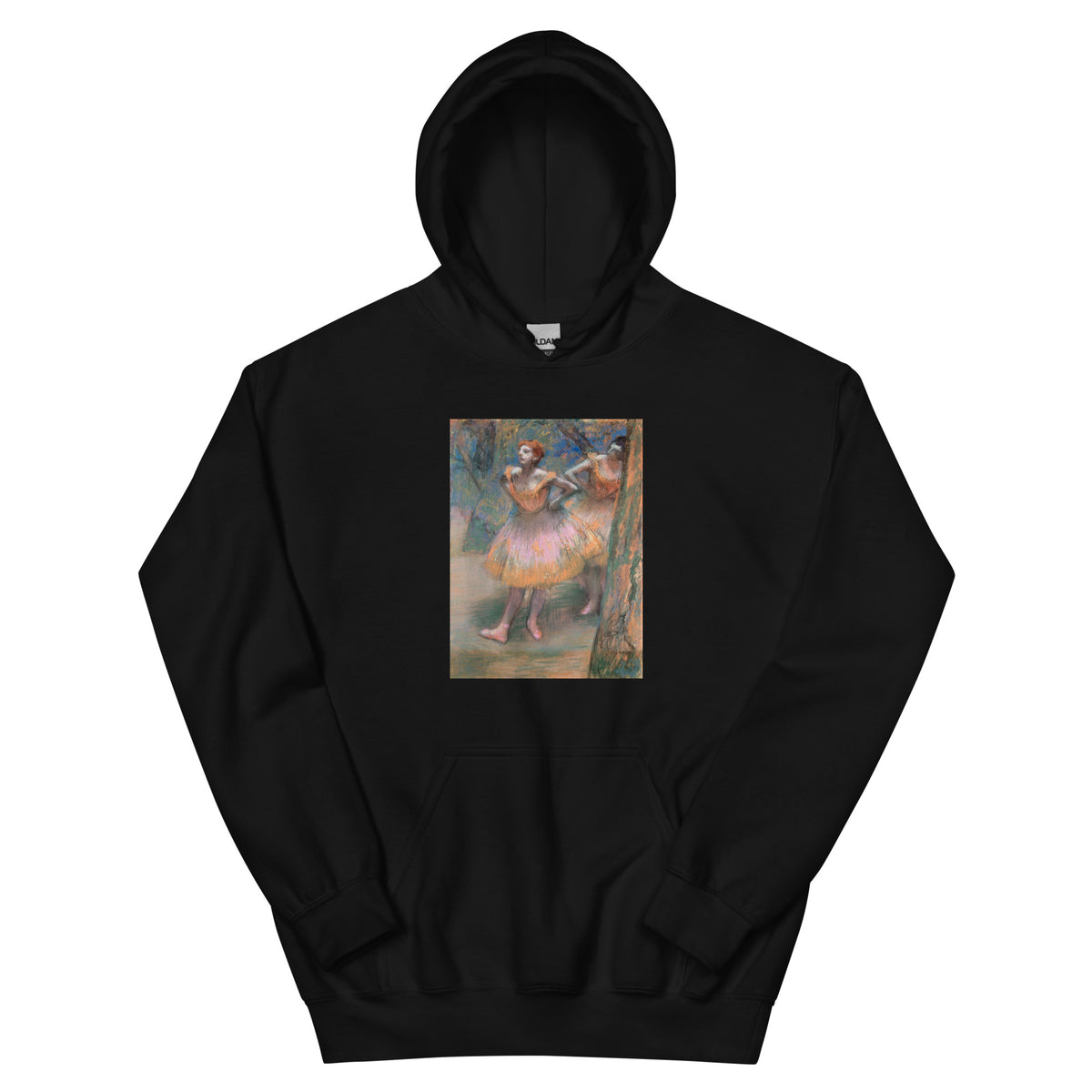 Black Hoodie Two Dancers Essential