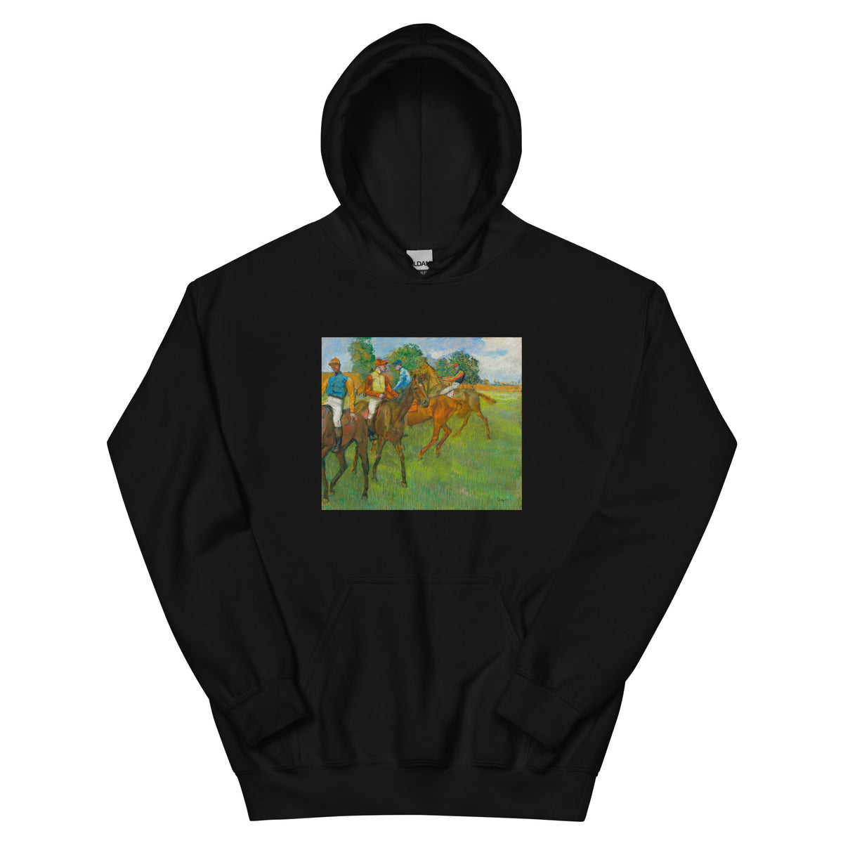 Black Hoodie Before The Race Essential