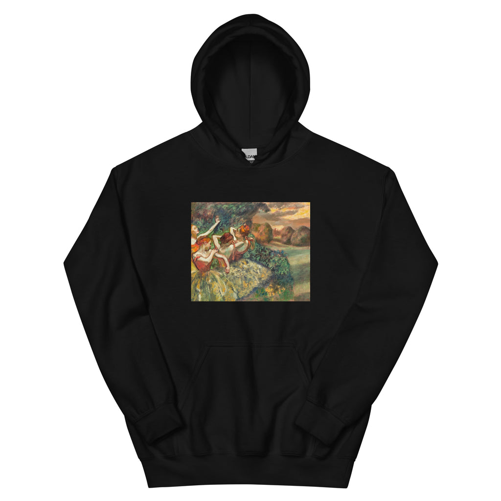 Black Hoodie Four Dancers Essential