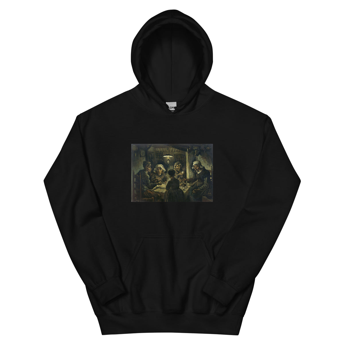 Black Hoodie The Potato Eaters Vincent Van Gogh 1885 Essential