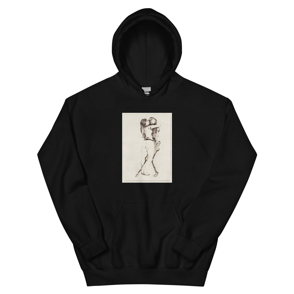 Black Hoodie Death And The Woman Essential