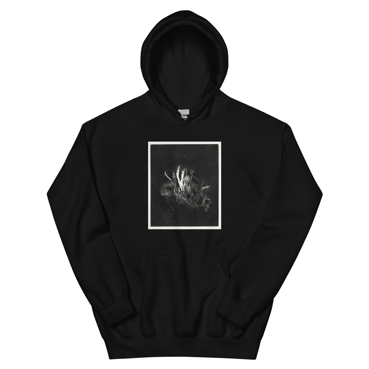 Black Hoodie Omega Eyes Essential