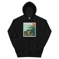 Black Hoodie Woman Head Against The Shore Essential