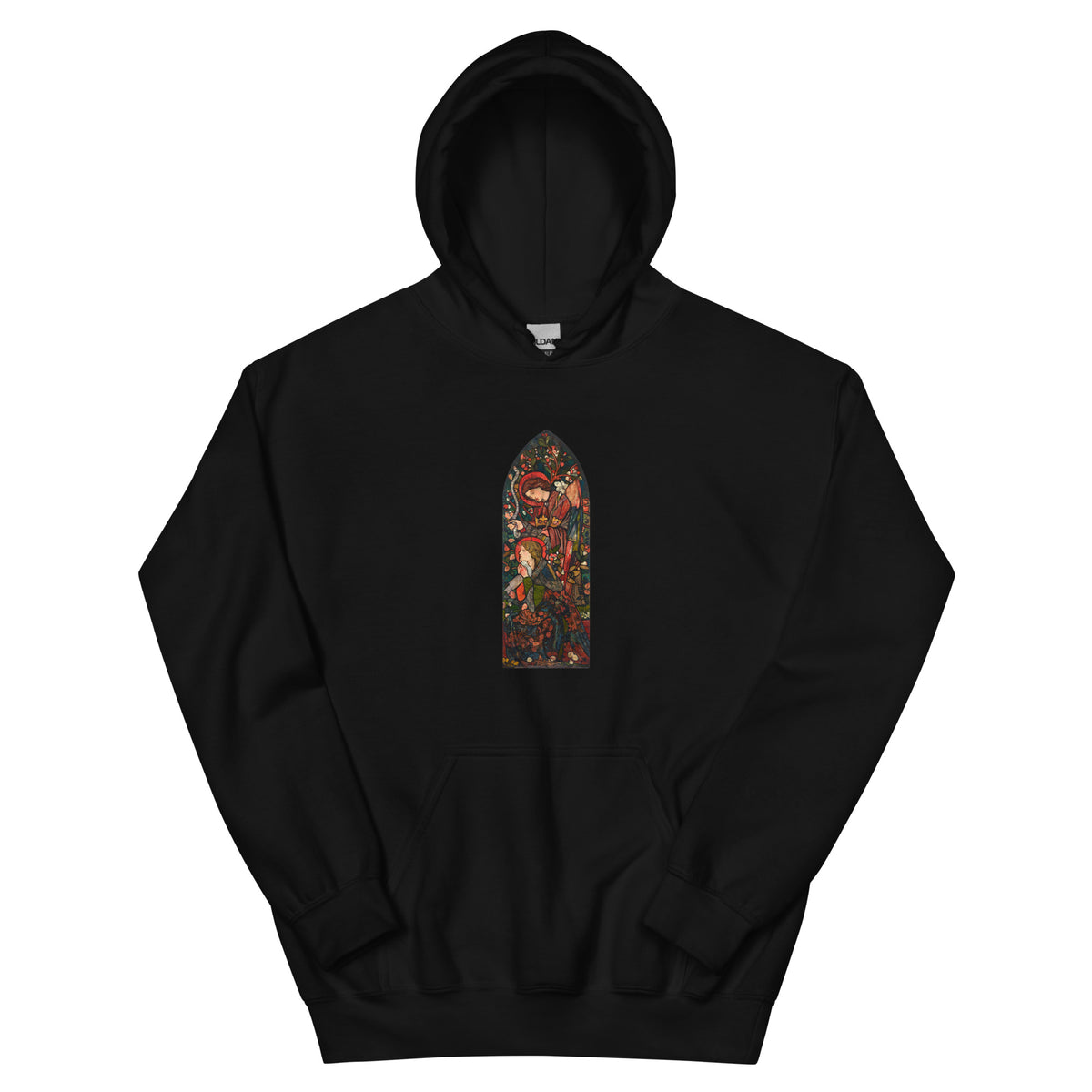 Black Hoodie The Annunciation Essential