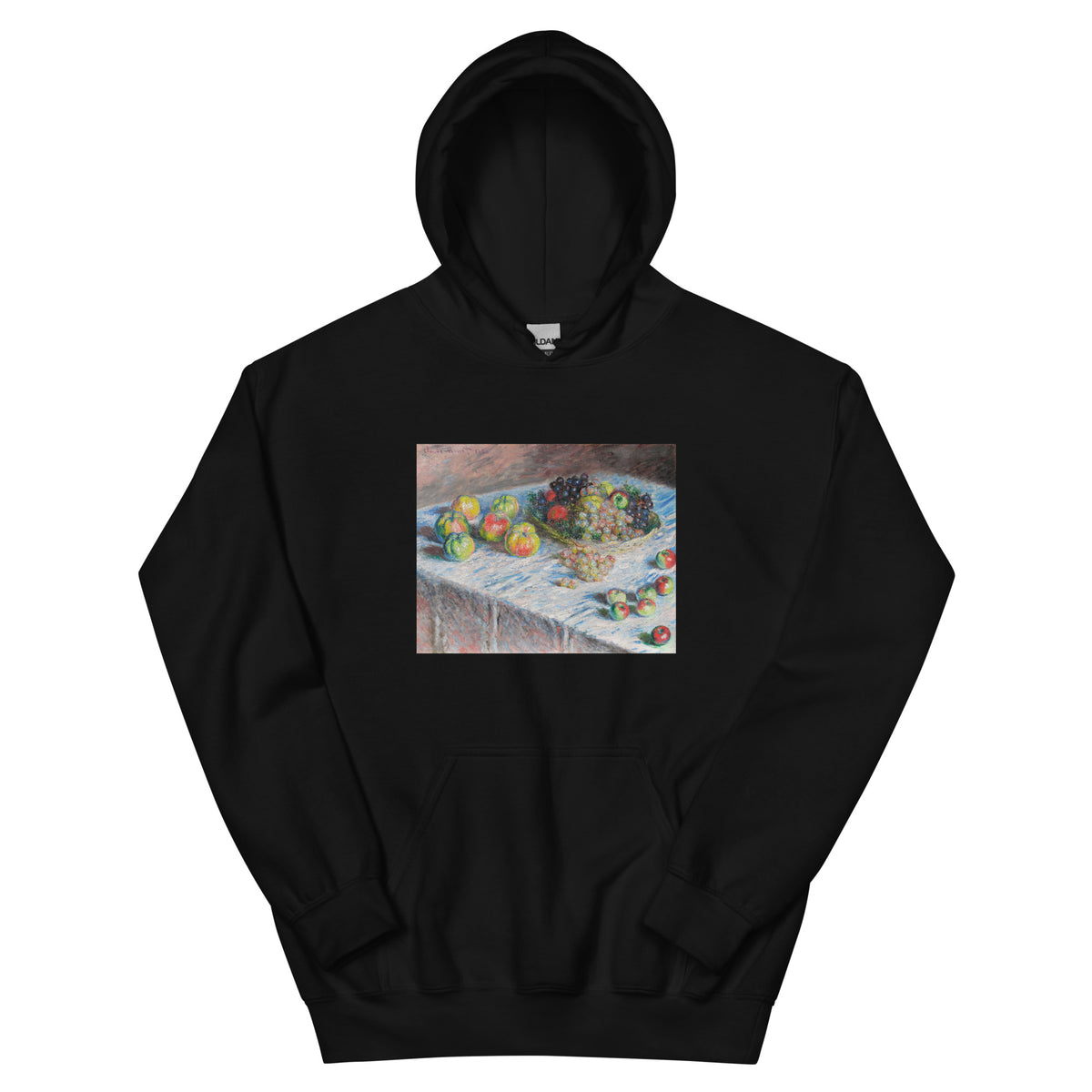 Black Hoodie Apples And Grapes II Essential