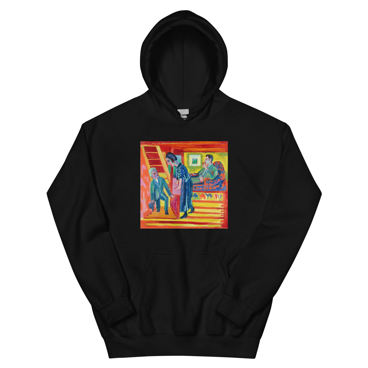 Black Hoodie The Visit - Couple And Newcomer Essential