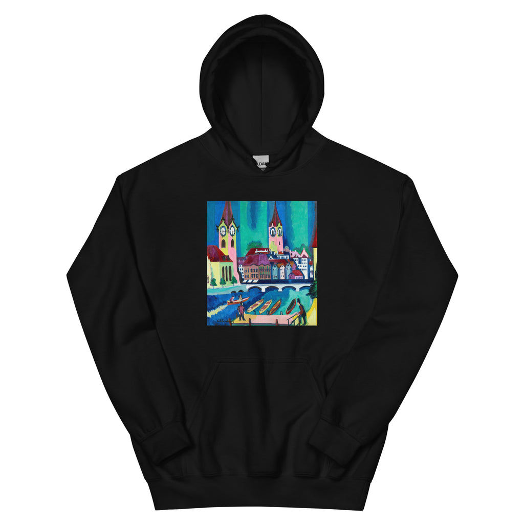 Black Hoodie Zurich Essential