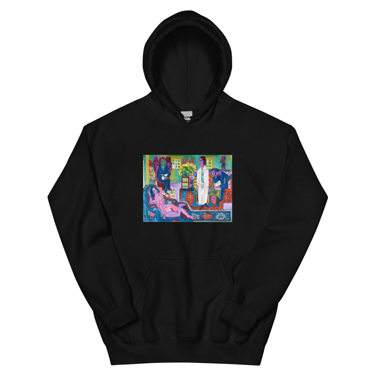 Black Hoodie Modern Bohemia Essential