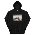 Black Hoodie Five Cows Print Essential