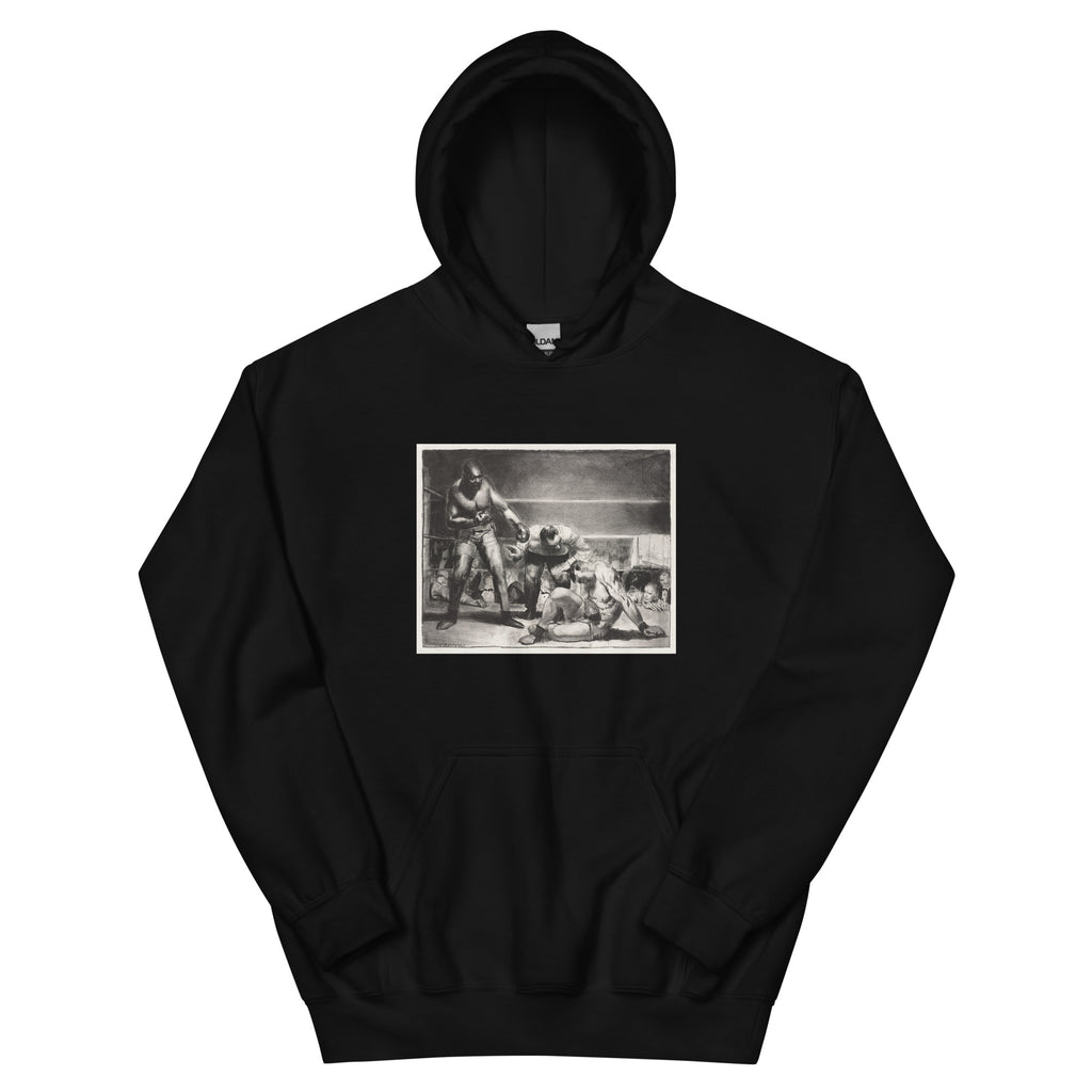Black Hoodie The White Hope Print Essential