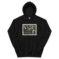 Black Hoodie Horse Print Essential