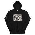 Black Hoodie Sleeping Shepherdess Print Essential