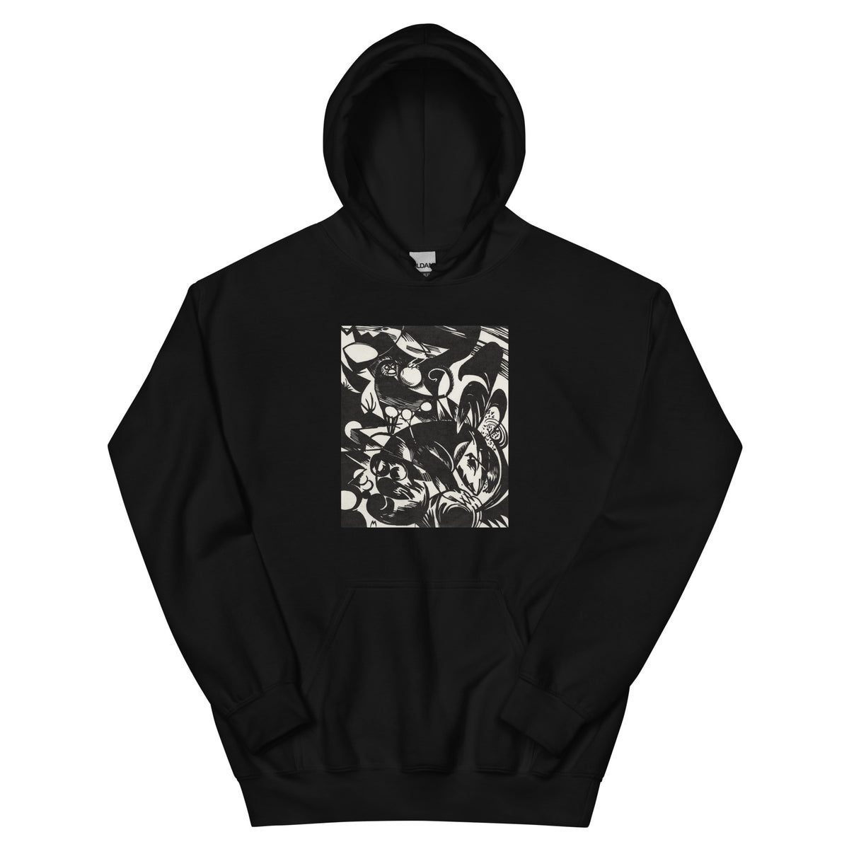 Black Hoodie New European Graphics Portfolio III German Artists Print Essential