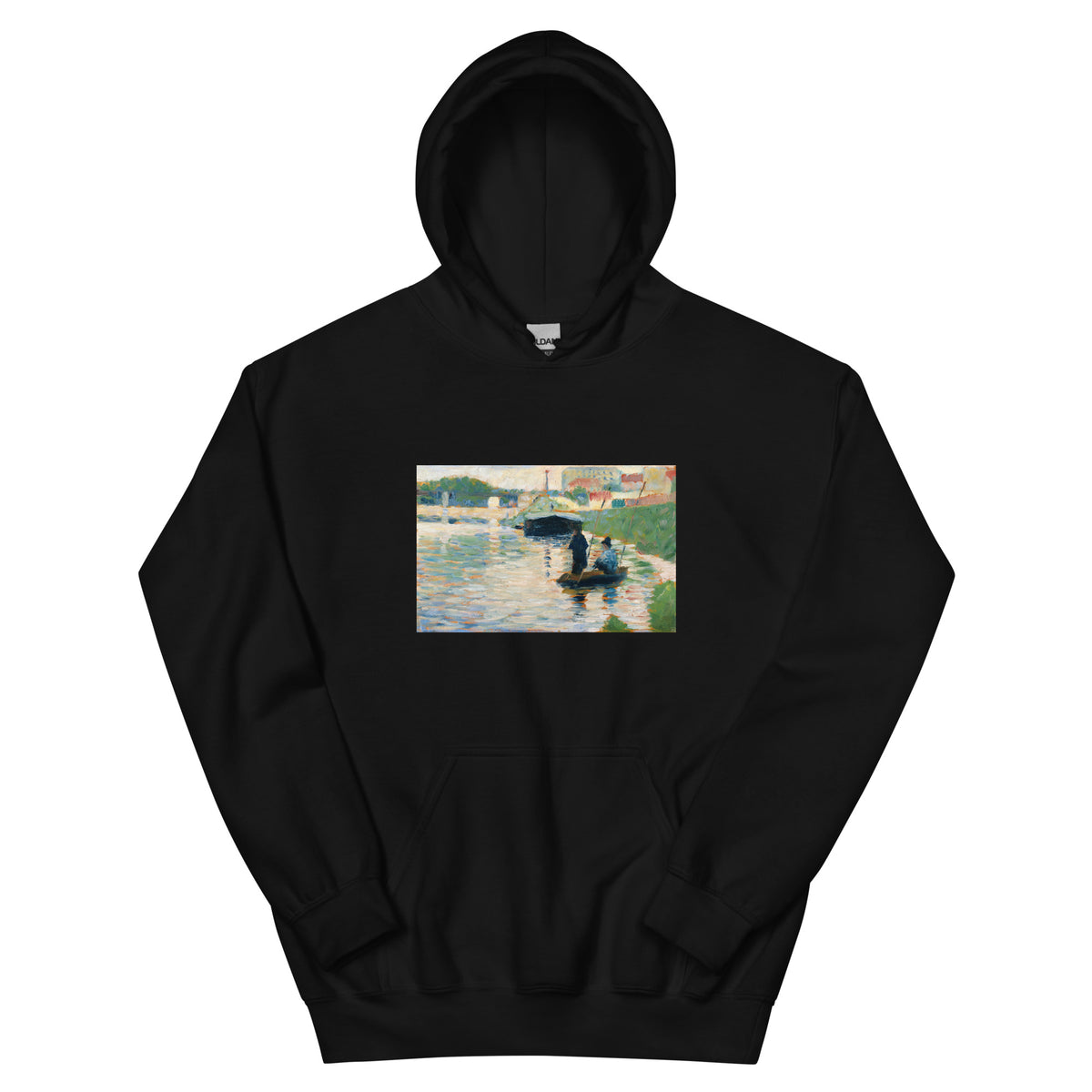 Black Hoodie View Of The Seine Essential