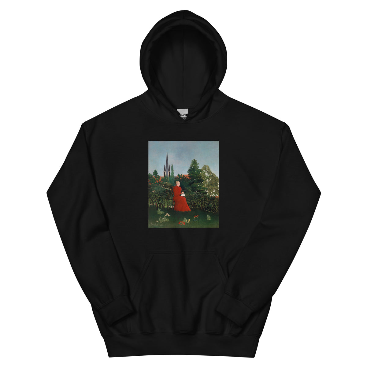 Black Hoodie Portrait Of A Woman In A Landscape Portrait De Femme Dans Un Paysage Essential