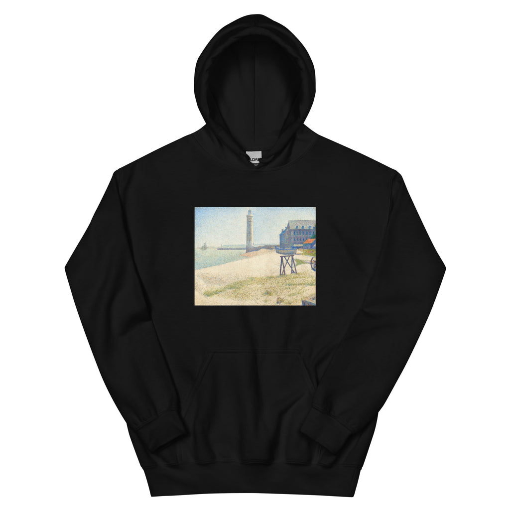 Black Hoodie The Lighthouse At Honfleur Essential