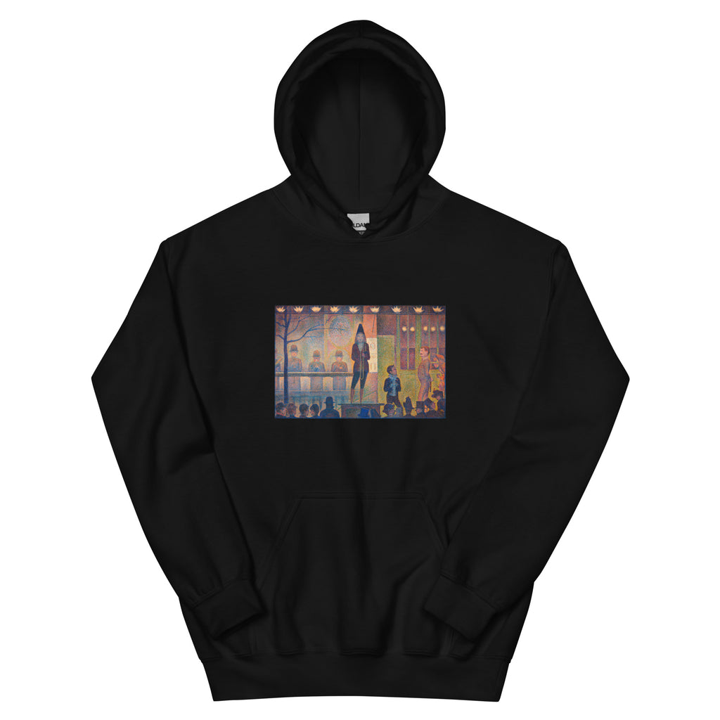 Black Hoodie Georges Seurat Circus Sideshow Essential