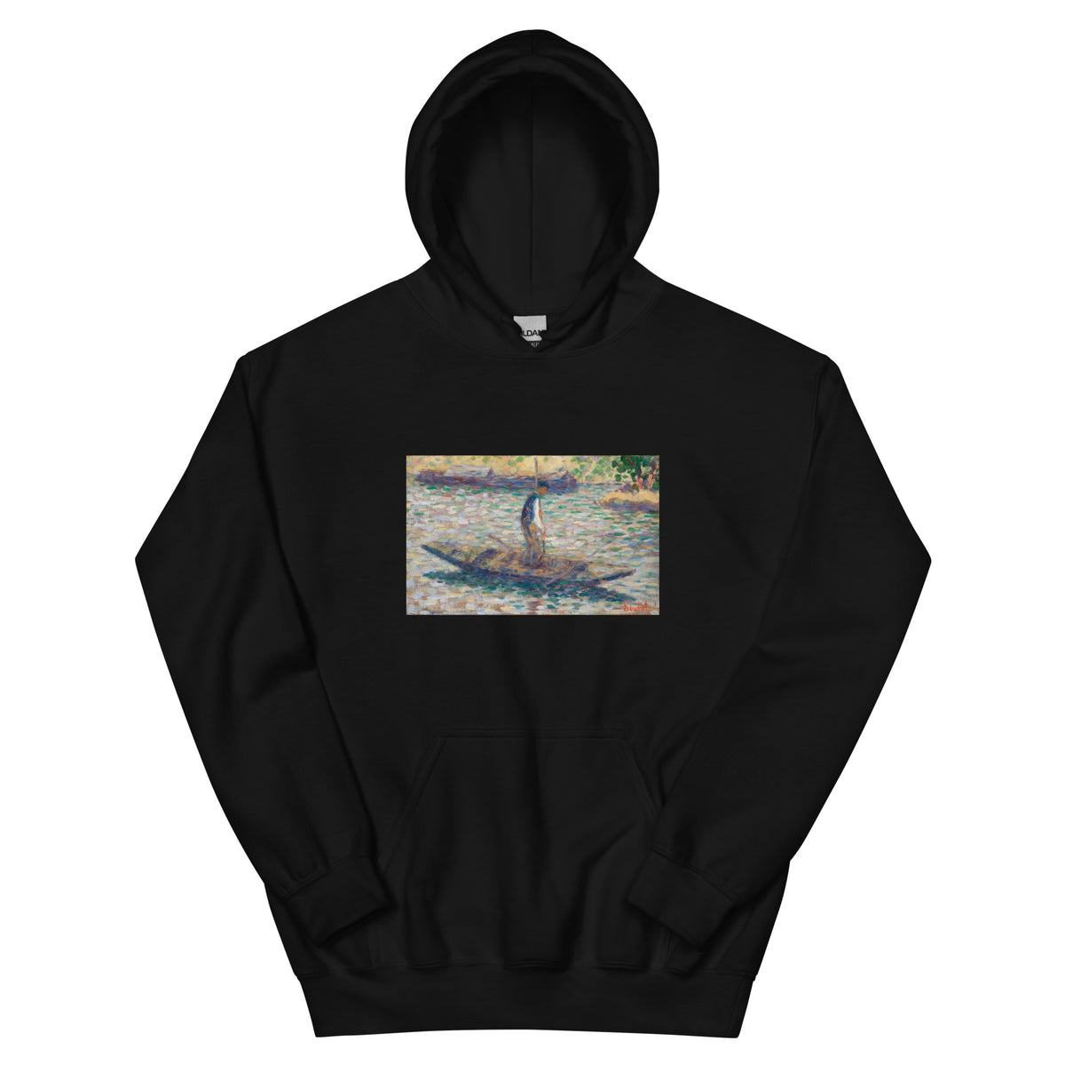 Black Hoodie A Fisherman Essential
