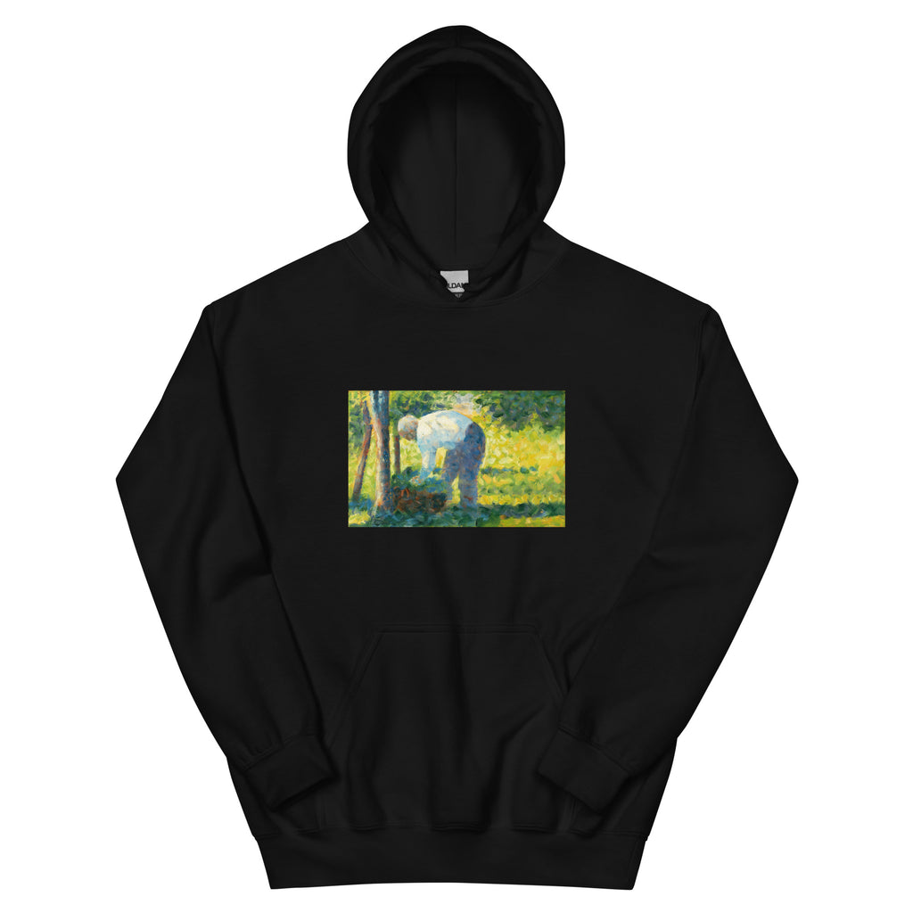 Black Hoodie The Gardener Essential