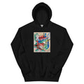 Black Hoodie Landscape With Animals Essential