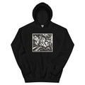 Black Hoodie The Riding School Print Essential