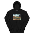 Black Hoodie Henri Rousseau Seine And Eiffel-Tower In The Sunset Famous Painting Essential