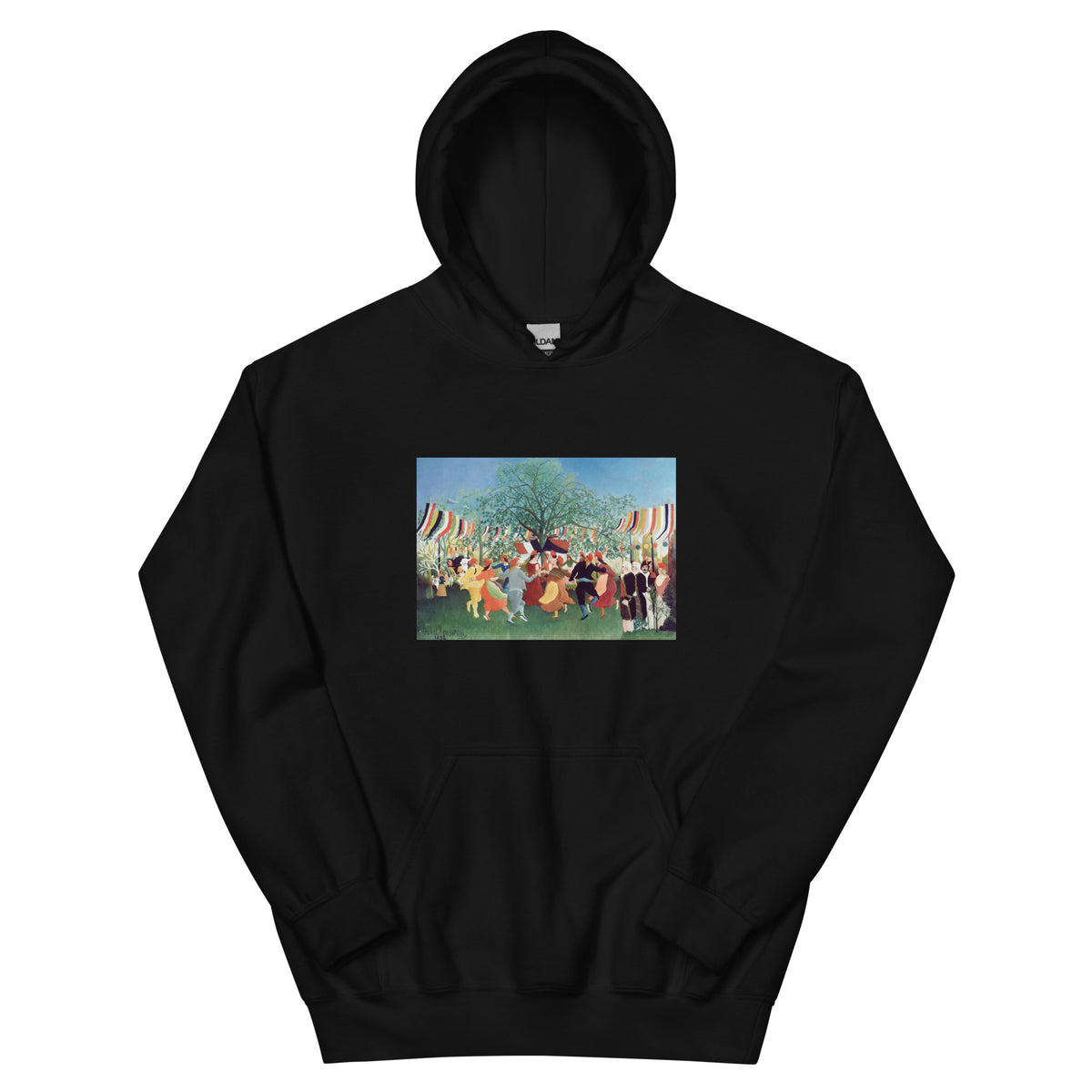 Black Hoodie Henri Rousseau A Centennial Of Independence Famous Painting Essential