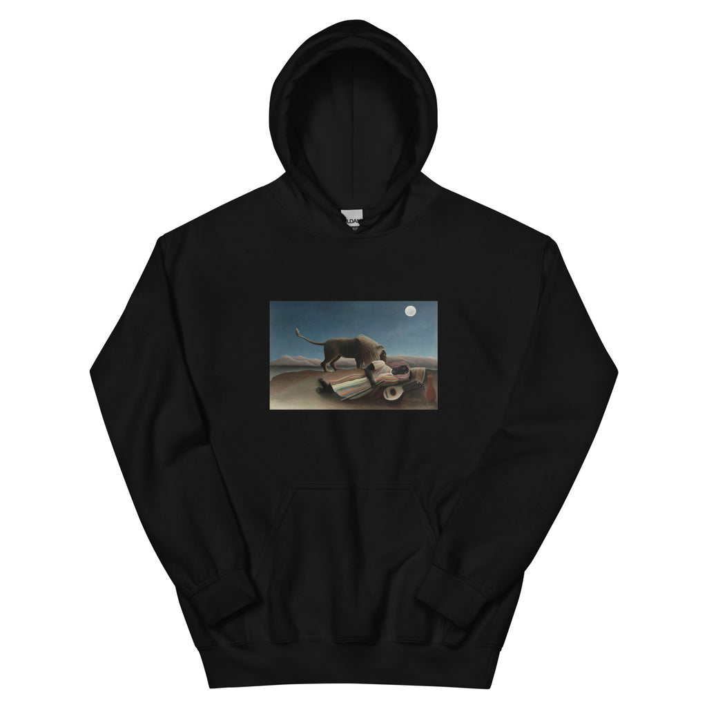 Black Hoodie Henri Rousseau The Sleeping Gypsy La Bohemienne Endormie Famous Painting Essential