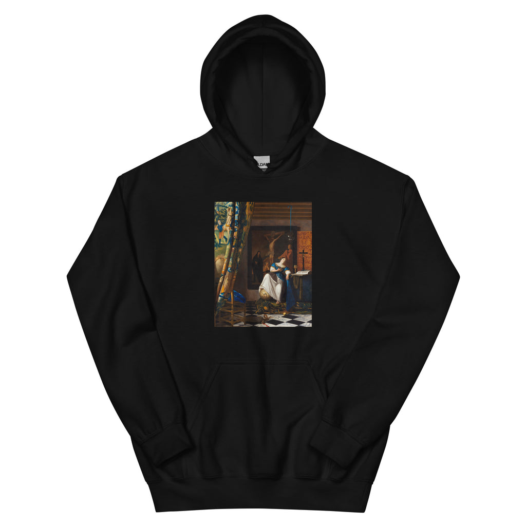 Black Hoodie Allegory Of The Catholic Faith Essential
