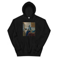 Black Hoodie Young Woman With A Water Pitcher Essential
