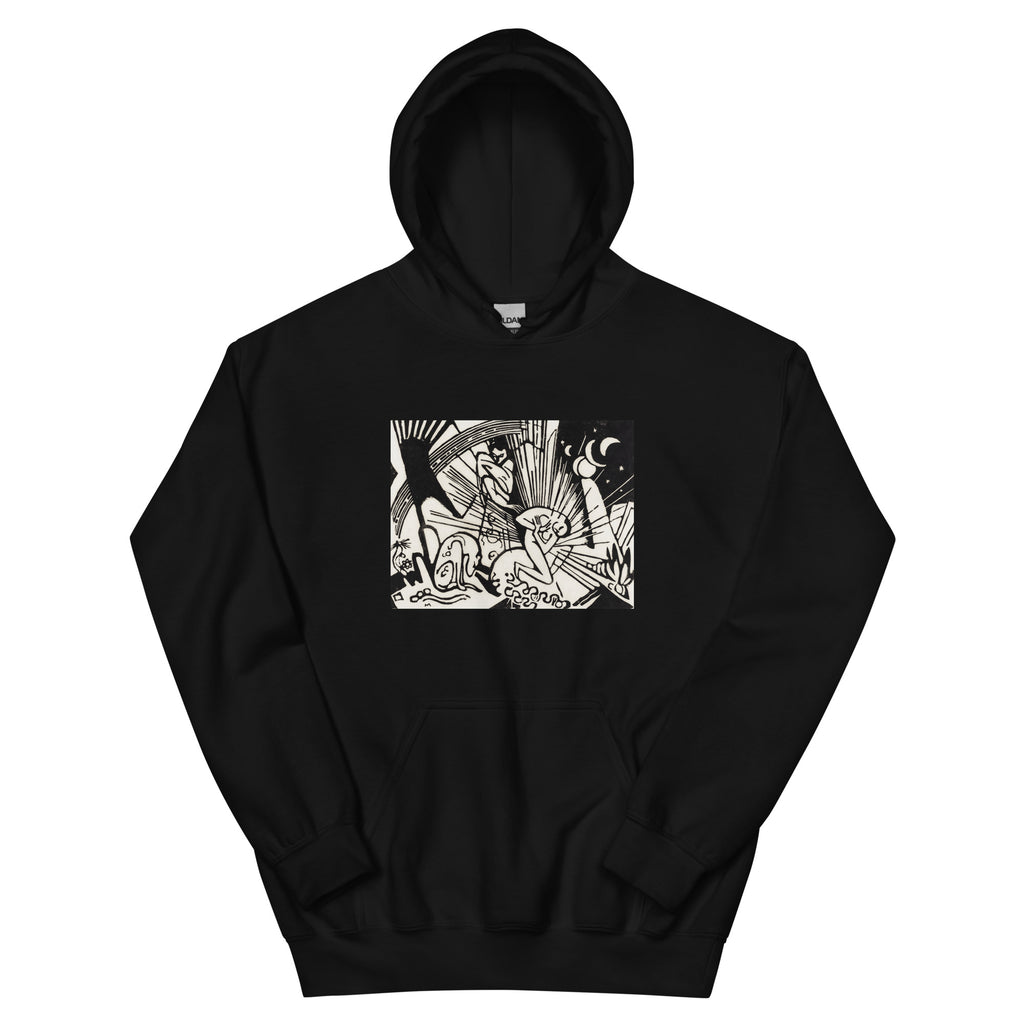 Black Hoodie Reconciliation Print Essential