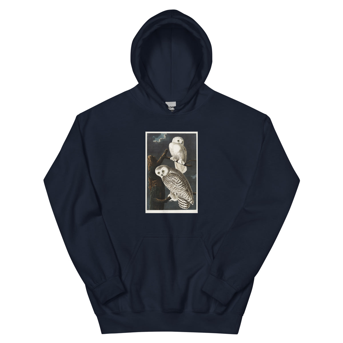Navy Hoodie Snowy Owl Essential