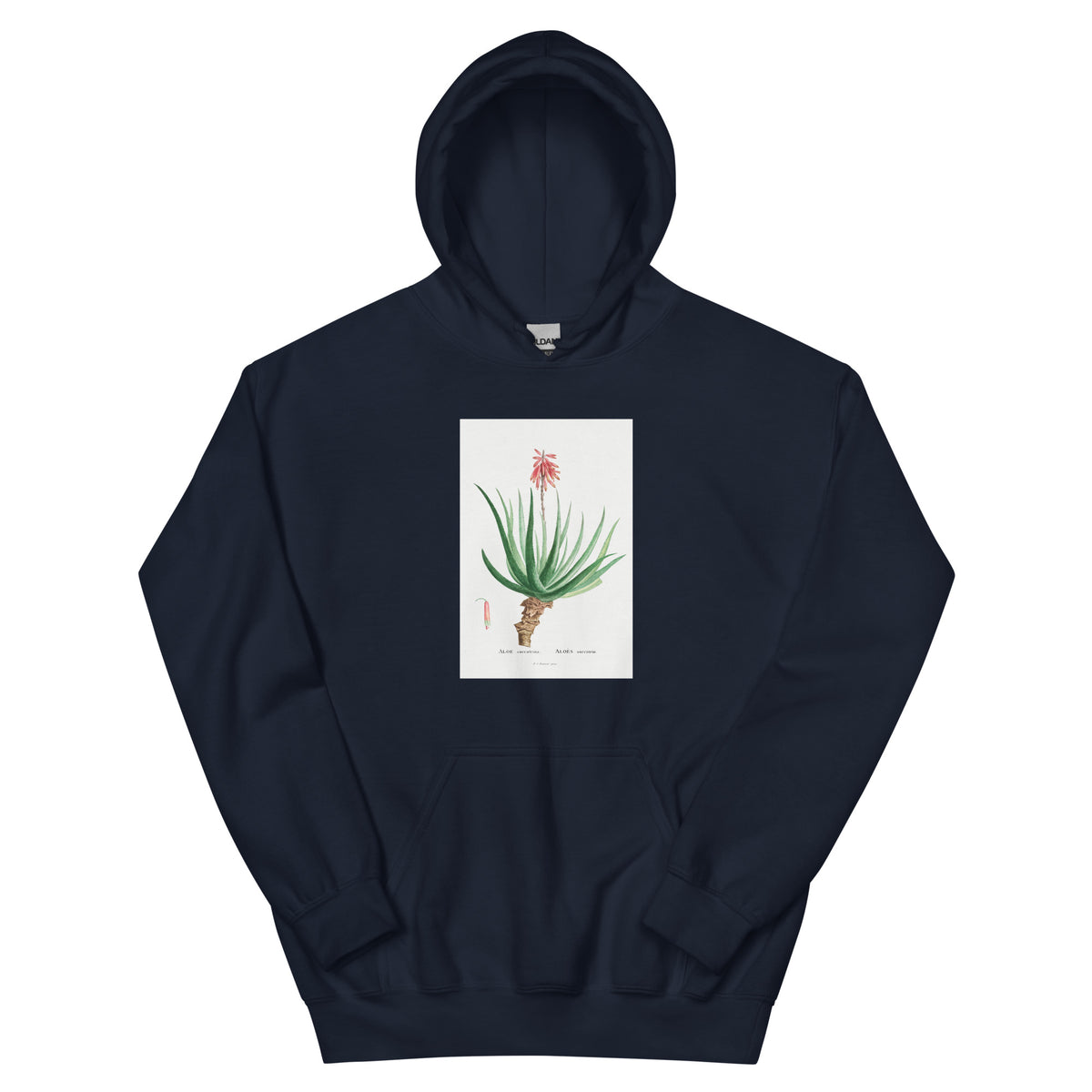 Navy Hoodie Aloe Socotrina Image Essential