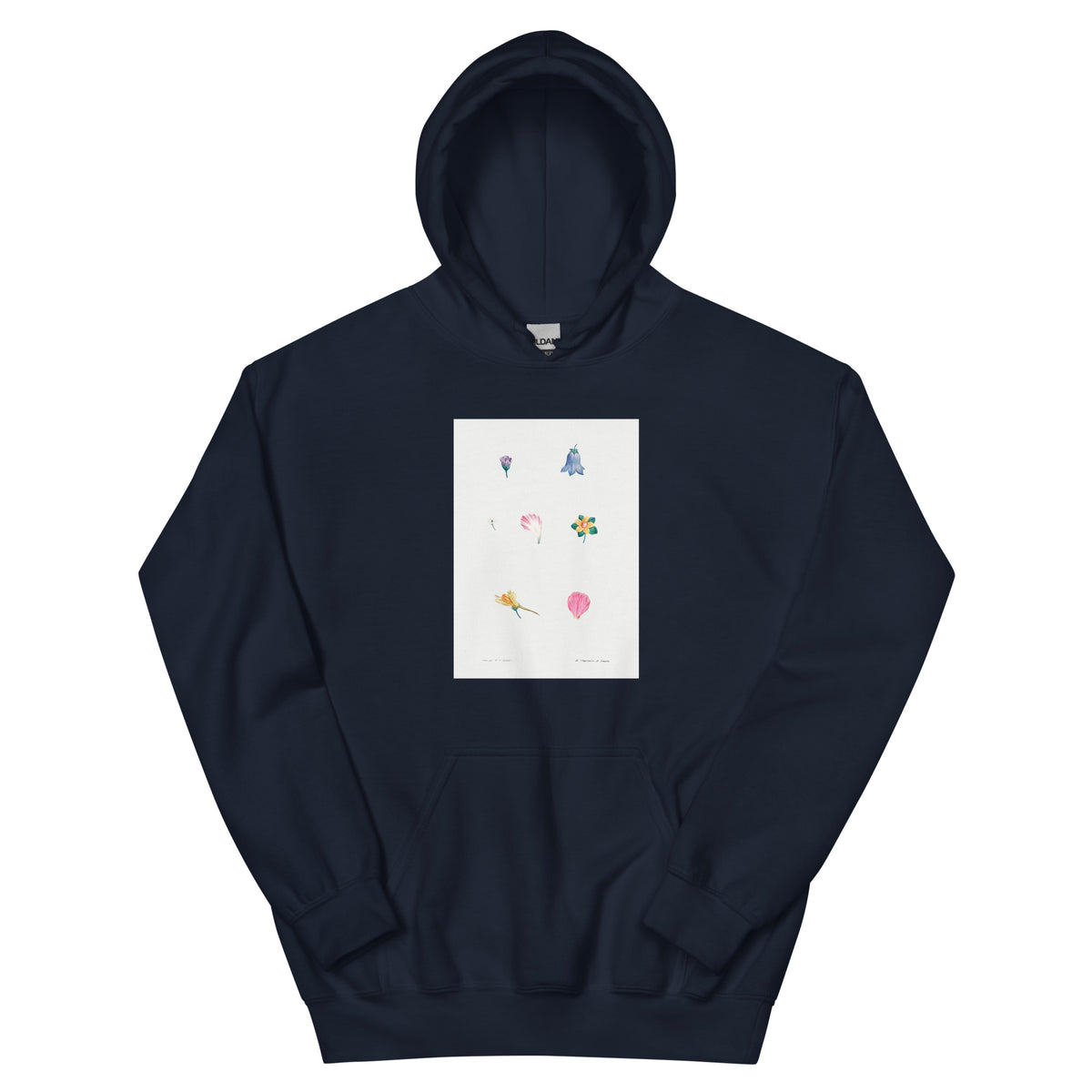 Navy Hoodie Flower Set Redoute 1759 II Essential