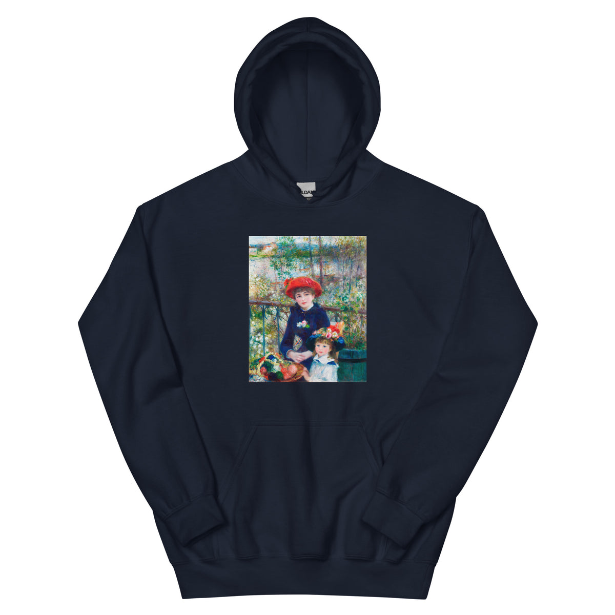 Navy Hoodie Two Sisters On The Terrace Essential