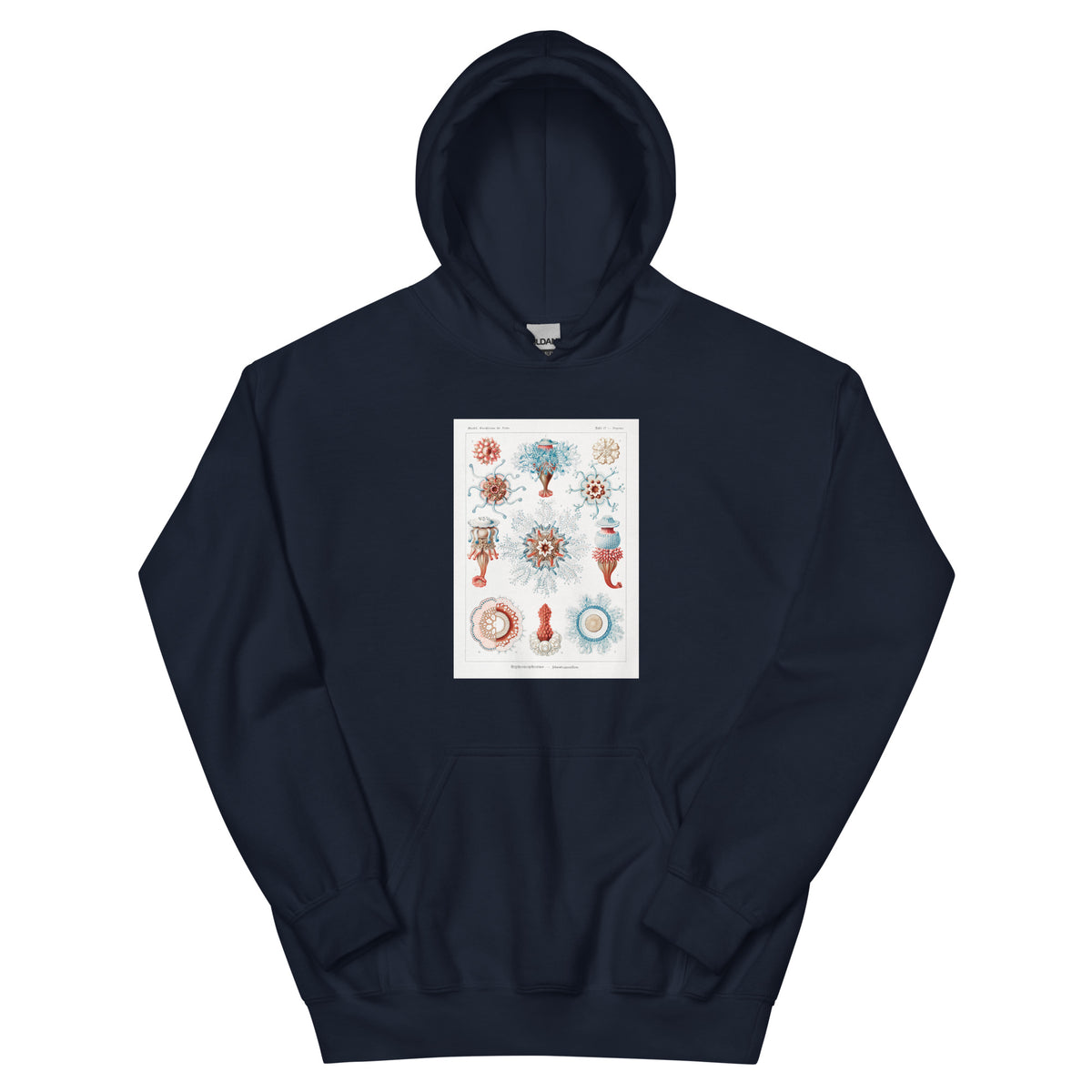 Navy Hoodie Siphonophorae Staatsquallen Essential
