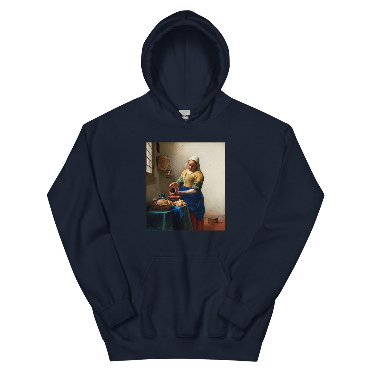 Navy Hoodie The Milkmaid Essential