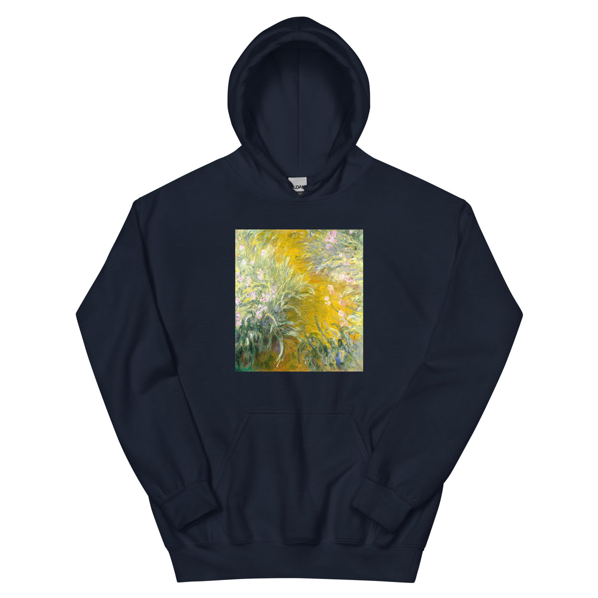 Navy Hoodie The Path Through The Irises Essential