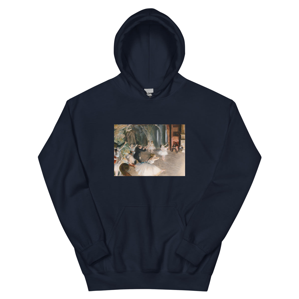 Navy Hoodie The Rehearsal Onstage Painting In High Resolution Essential