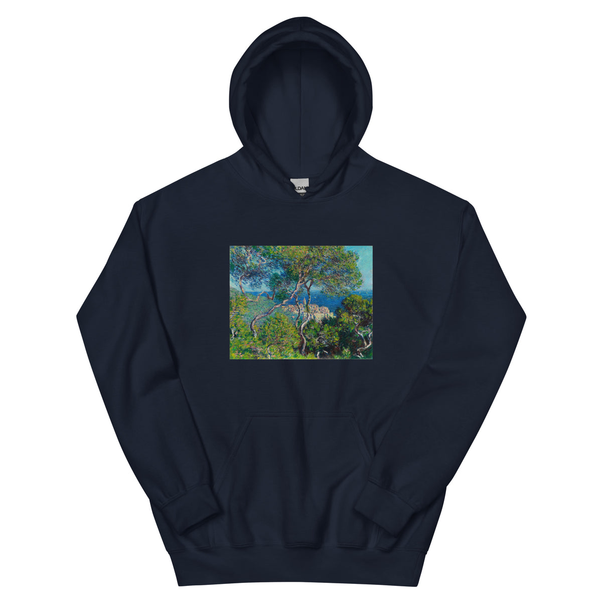 Navy Hoodie Bordighera Essential
