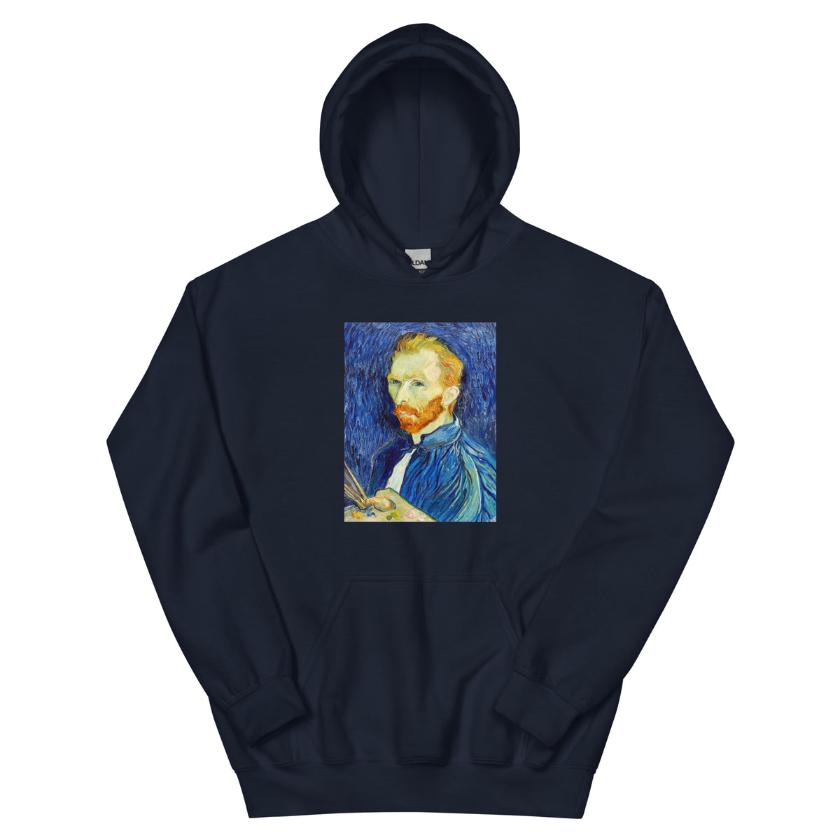 Navy Hoodie Self-Portrait Essential