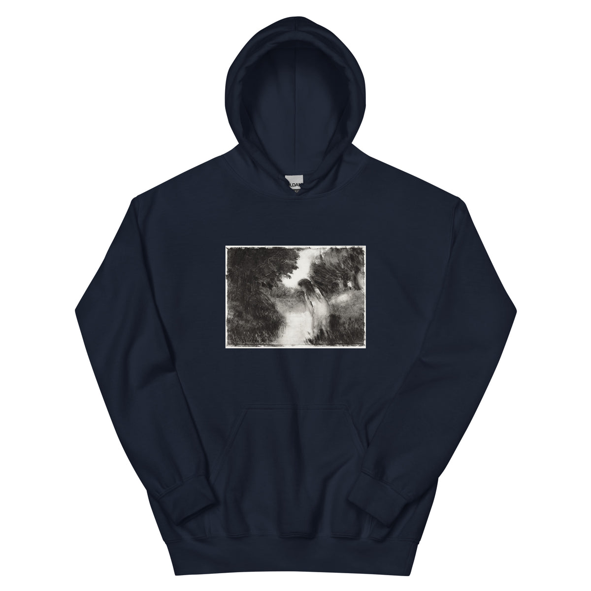 Navy Hoodie A Bather Essential