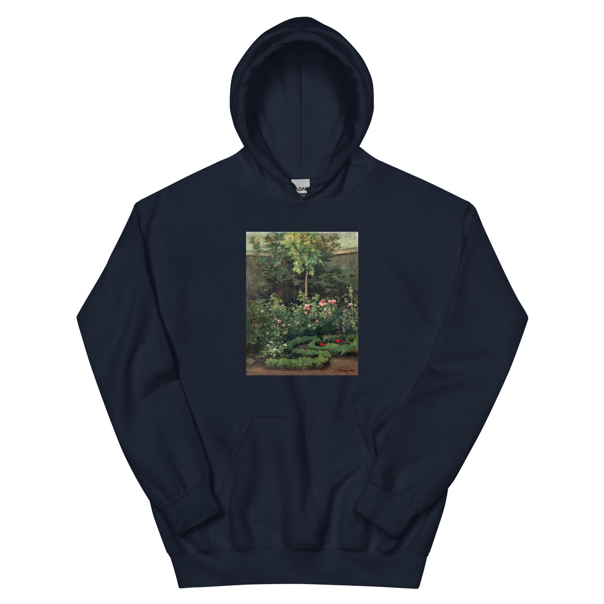 Navy Hoodie A Rose Garden Essential