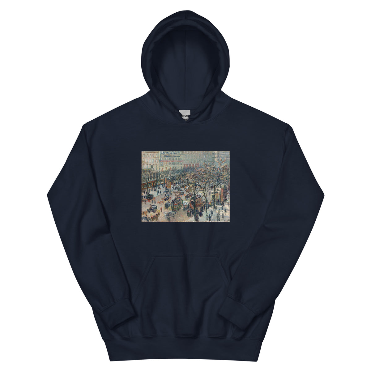 Navy Hoodie Boulevard Of The Italians Morning Sunlight Essential