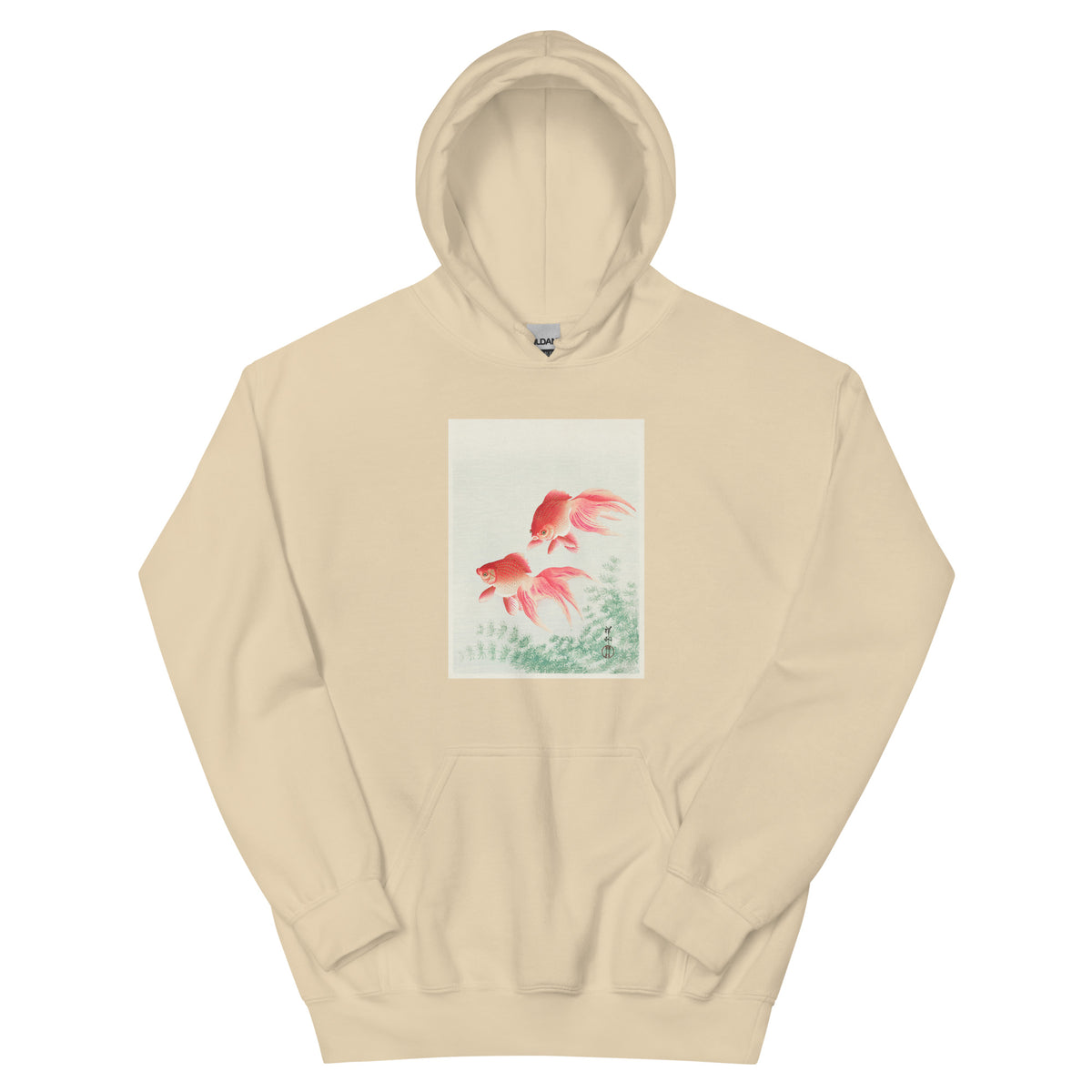 Sand Hoodie Two Veil Goldfish - Ohara Koson 1926 Essential