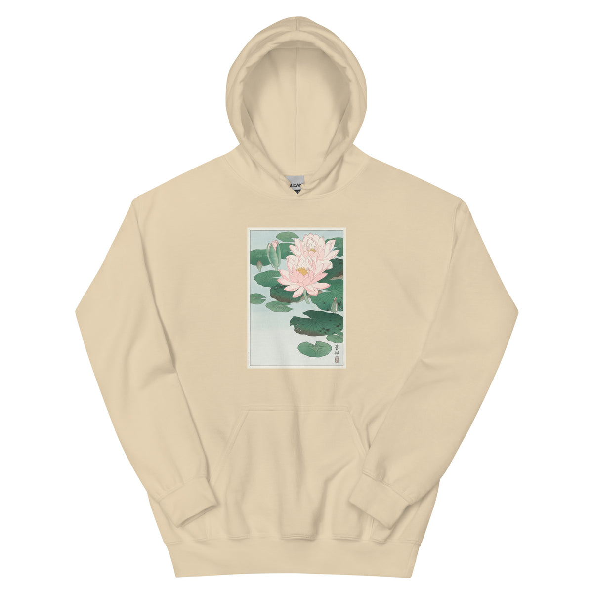 Sand Hoodie Water Lily - Ohara Koson 1920 Essential