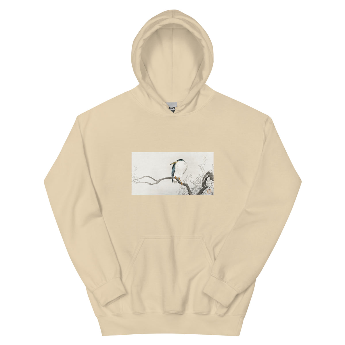 Sand Hoodie Quack On Erratic Branch - Ohara Koson 1900 Essential